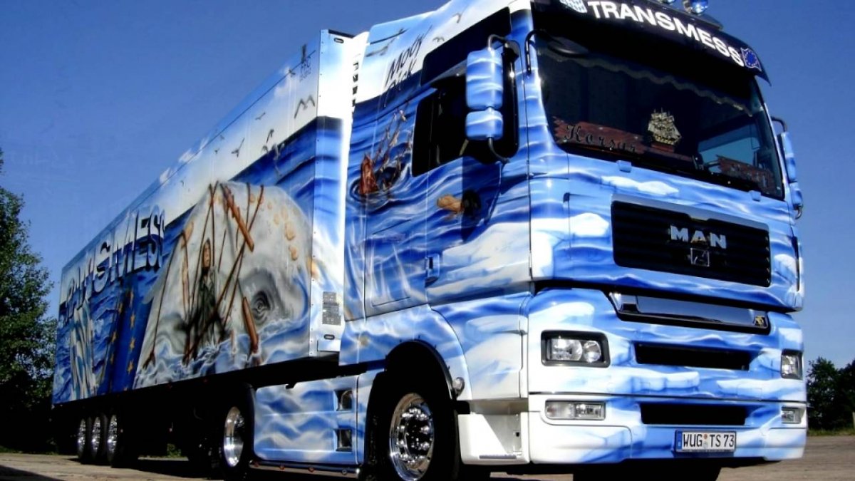 Аэрография ман ТГА