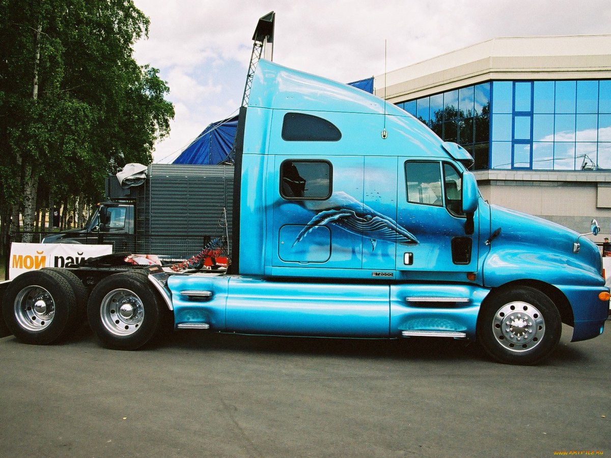 Кенворт т2000 аэрография