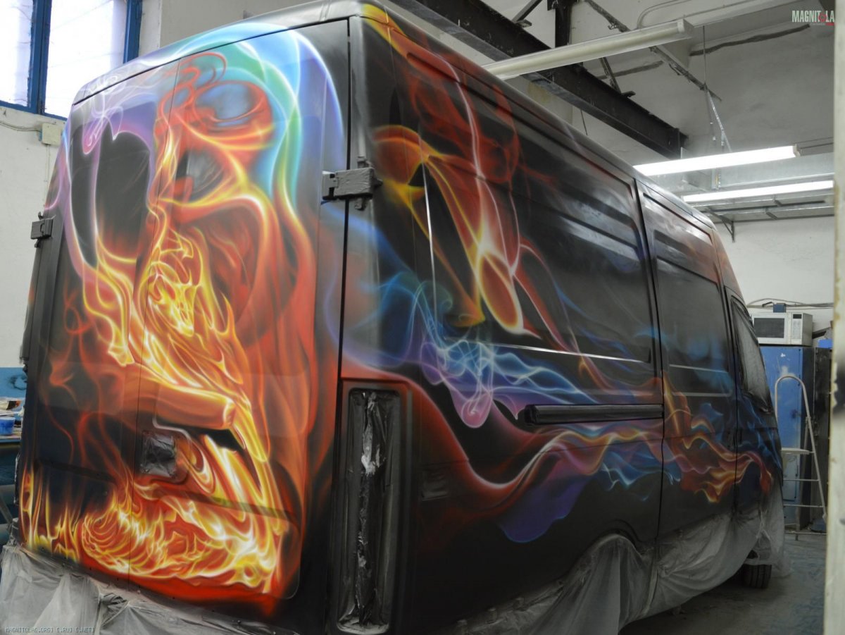 Стили аэрографии