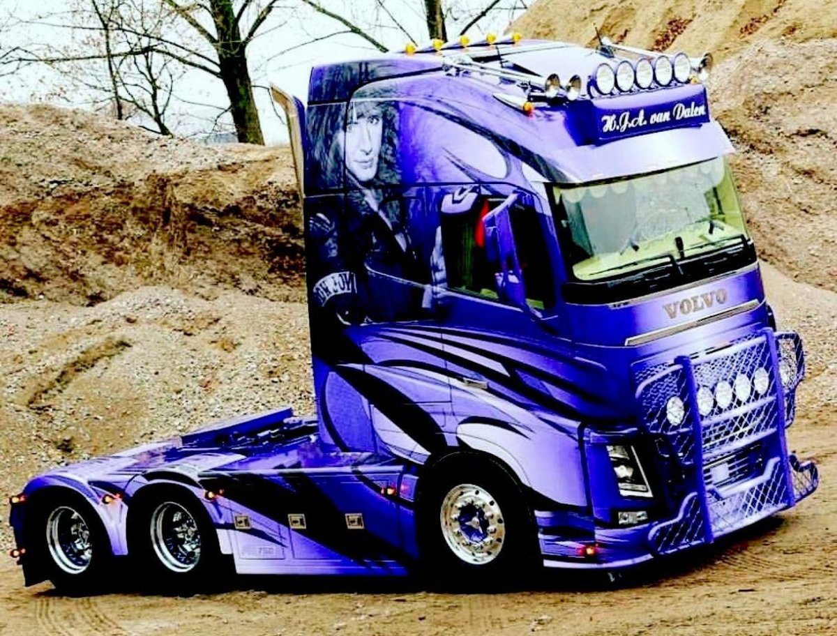 Тюнинговые Грузовики Вольво