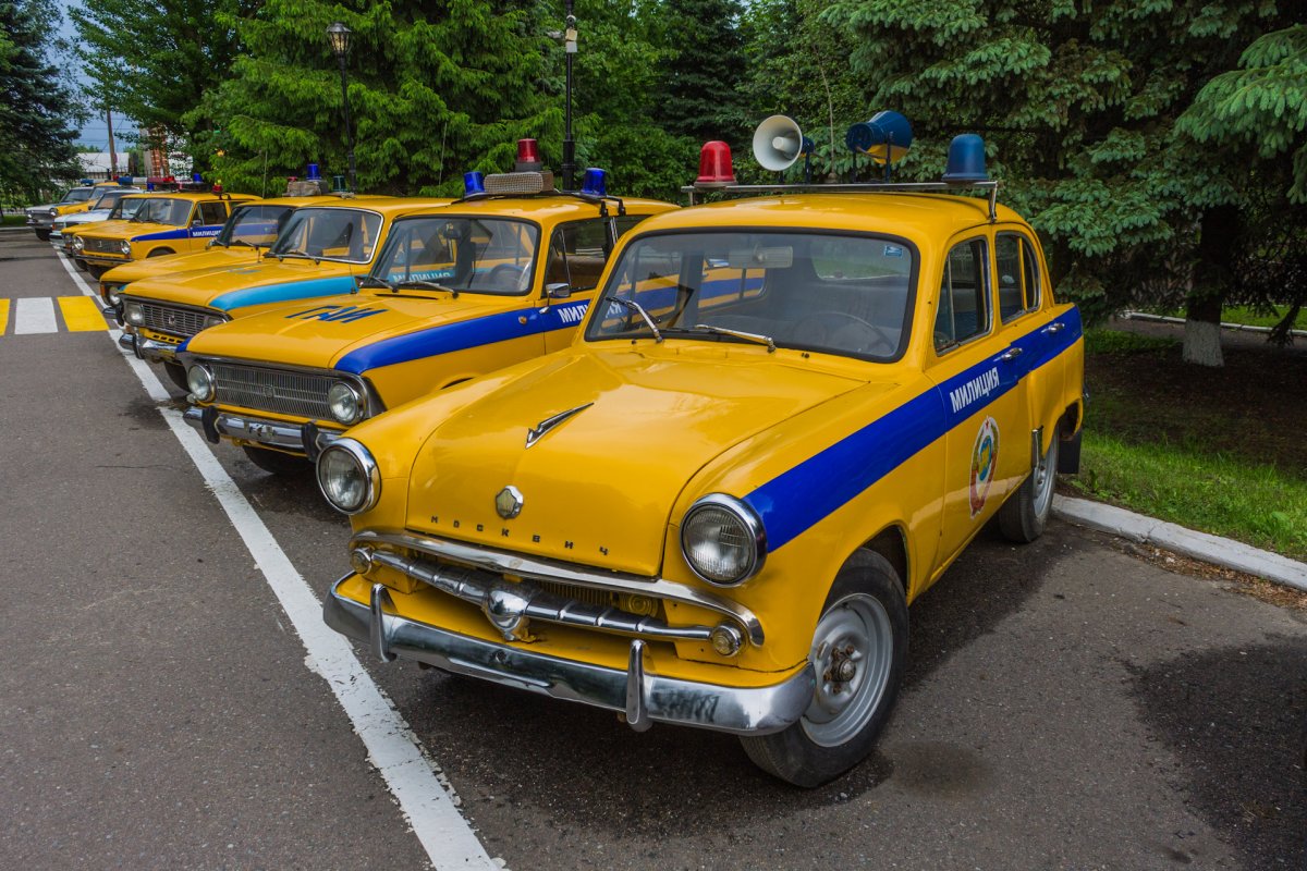 Советские машины милиции