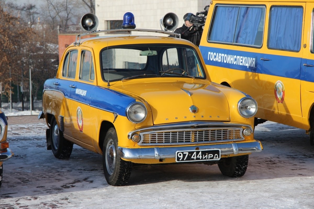 Москвич 403 милиция СССР