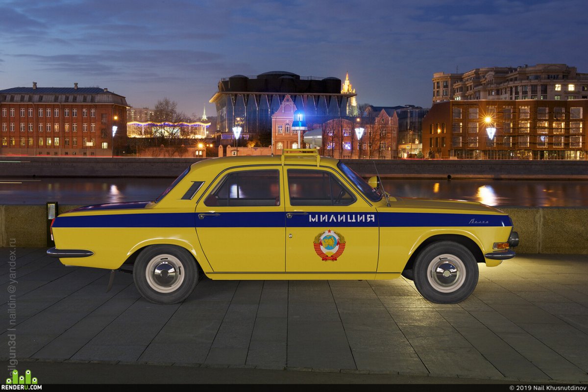 ГАЗ 24 Волга полиция