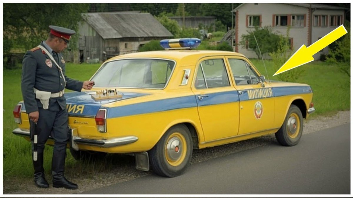 Автомобили милиции СССР