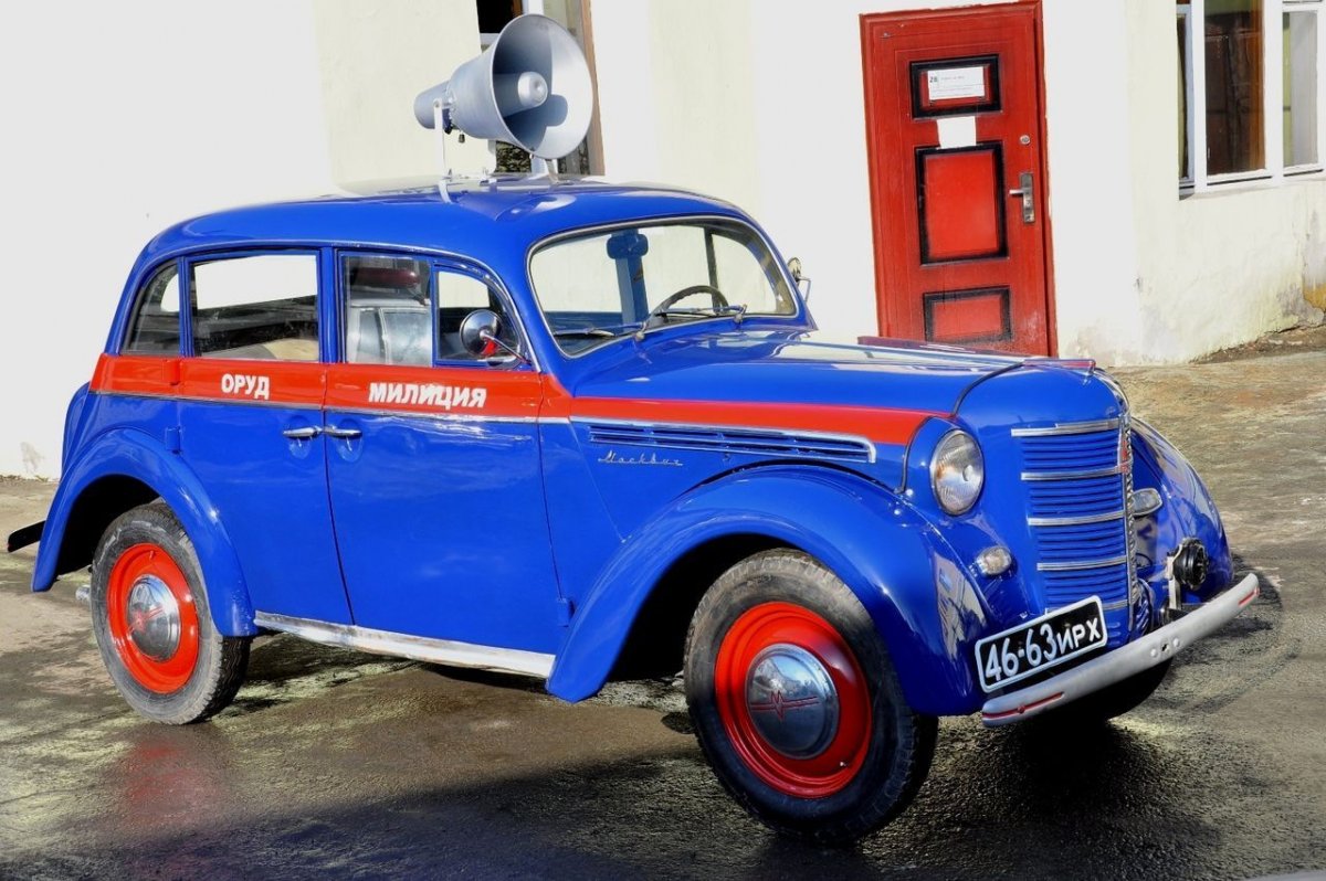 Москвич – 400 – 420, «милиция ОРУД»