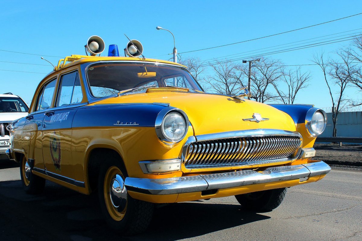 ГАЗ 21 Волга милиция