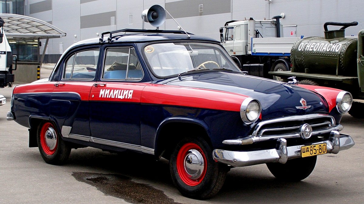 ГАЗ 21 милиция СССР