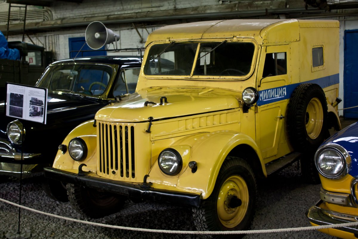 ГАЗ 69 милицейский
