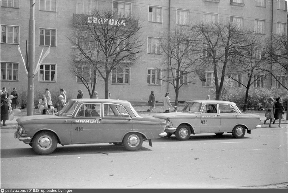 Автомобили милиции СССР