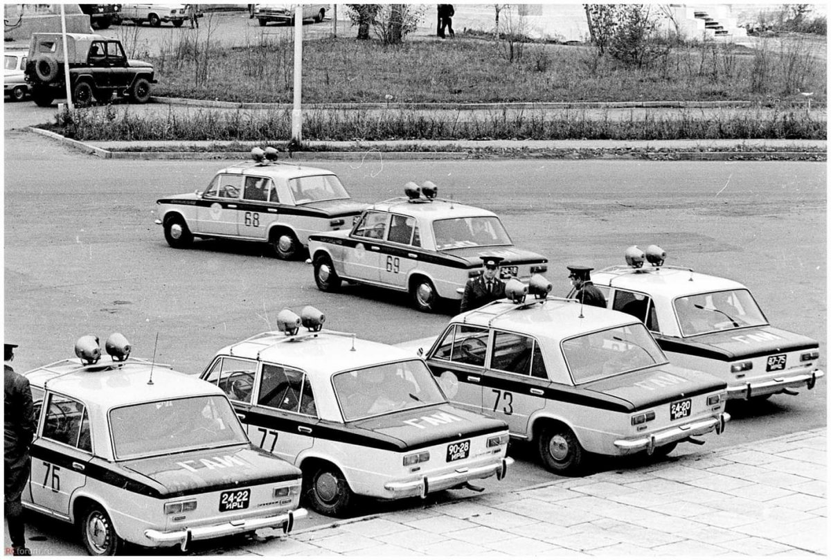 ВАЗ 2101 милиция СССР