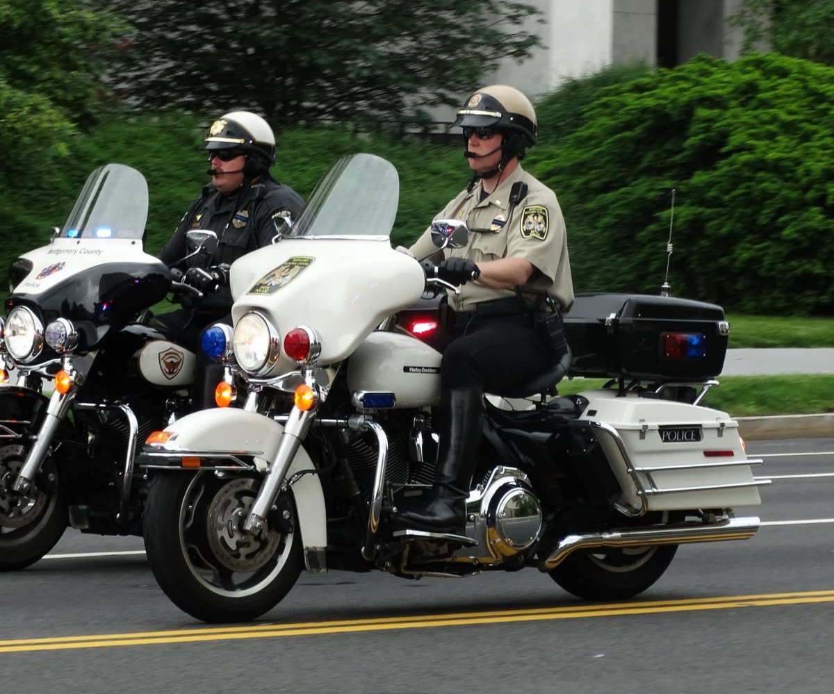 Харлей Дэвидсон мотоциклы полиция