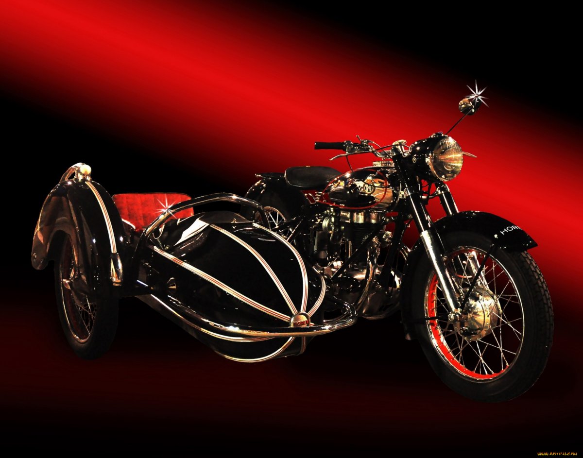 Харлей Дэвидсон с коляской