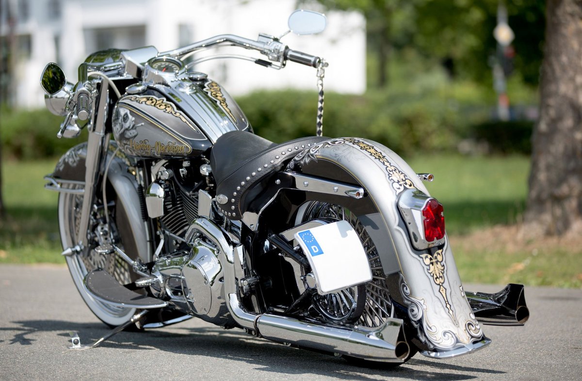 Софтейл лоурайдер Харлей Дэвидсон