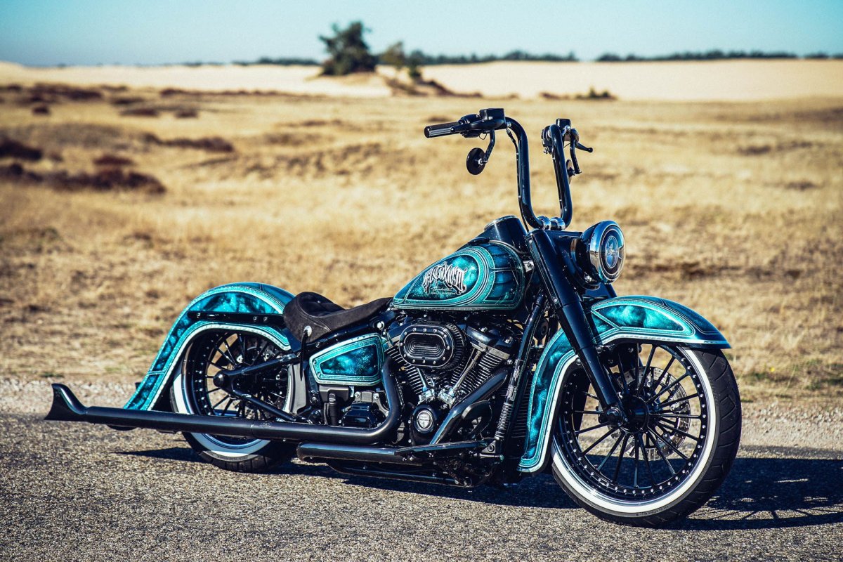 Харли Девинсон мотик