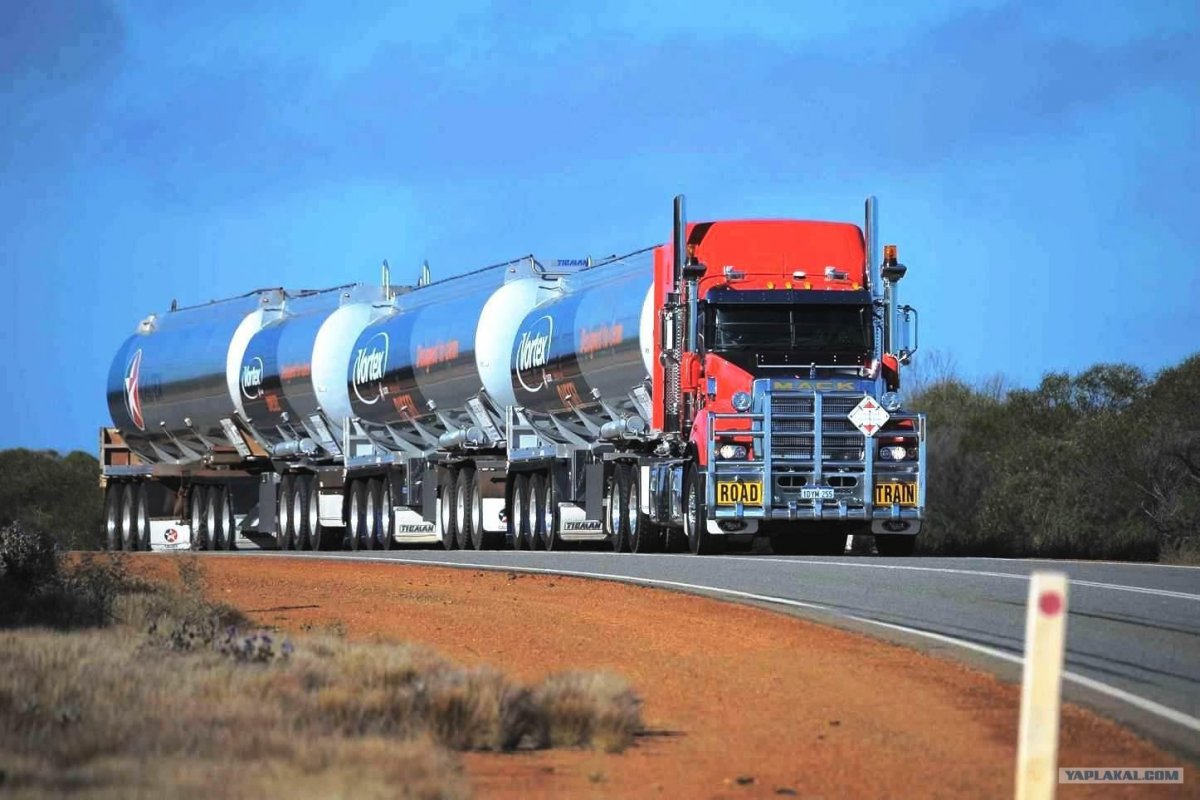 Грузовые автопоезда Австралии