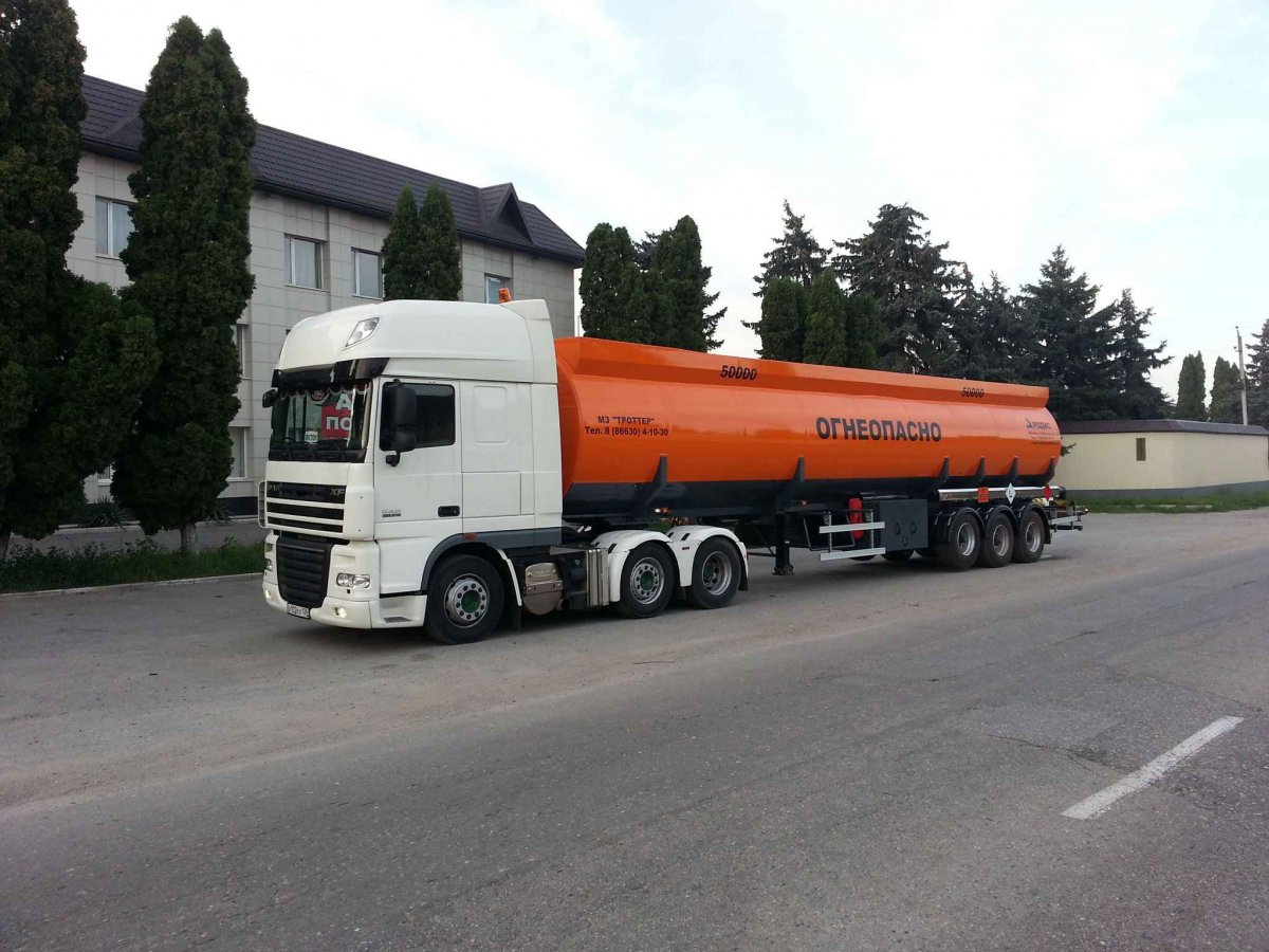 Бензовоз ГРАЗ Даф 105