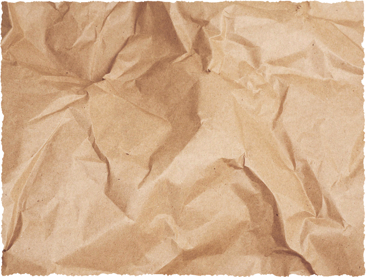 Мятая крафт бумага