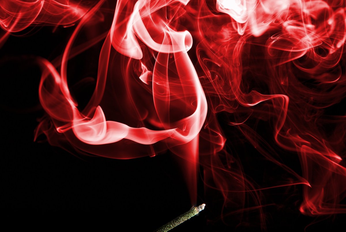 Красивый дым