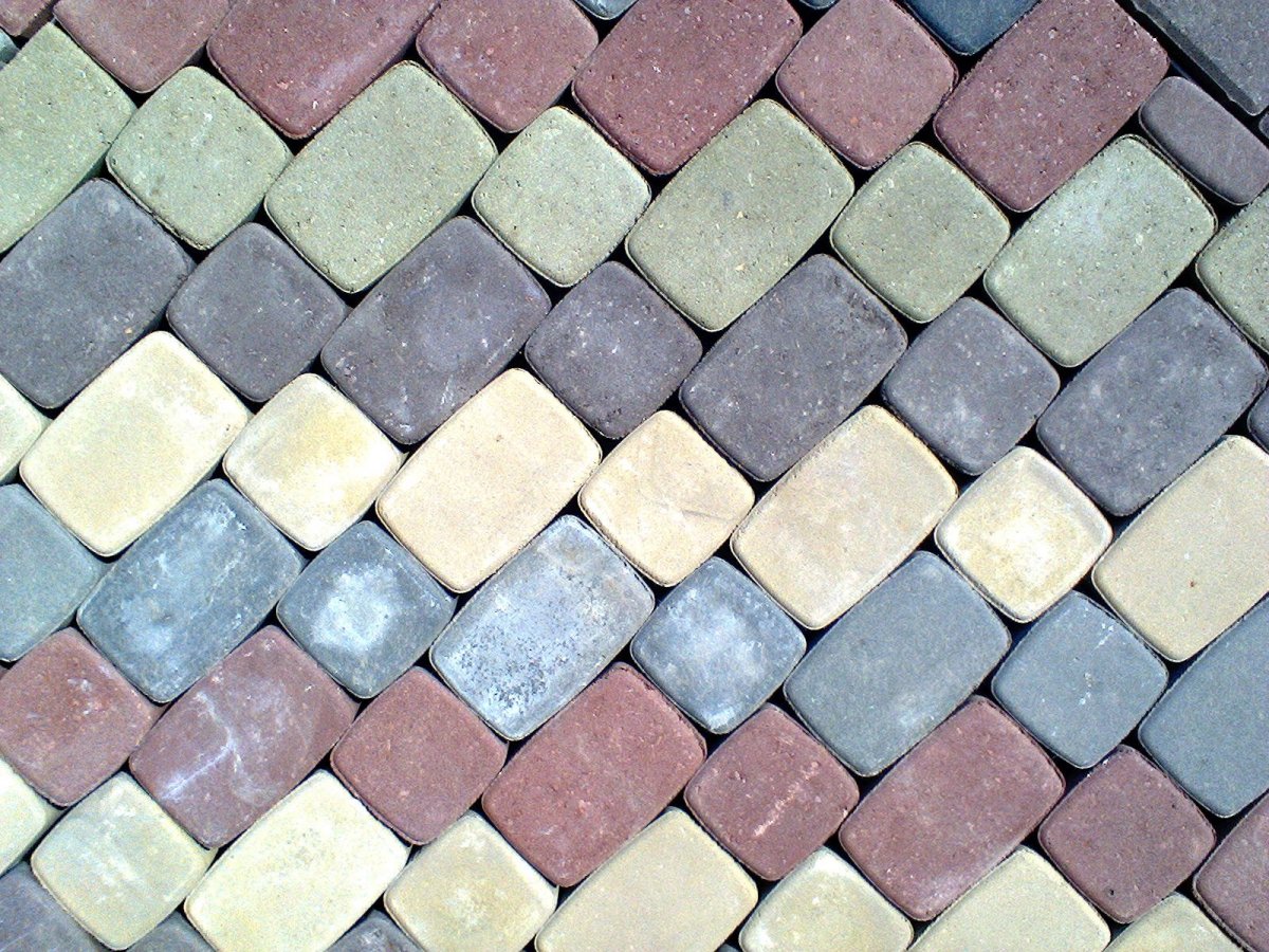 Тротуарная плитка старый город текстура бесшовная