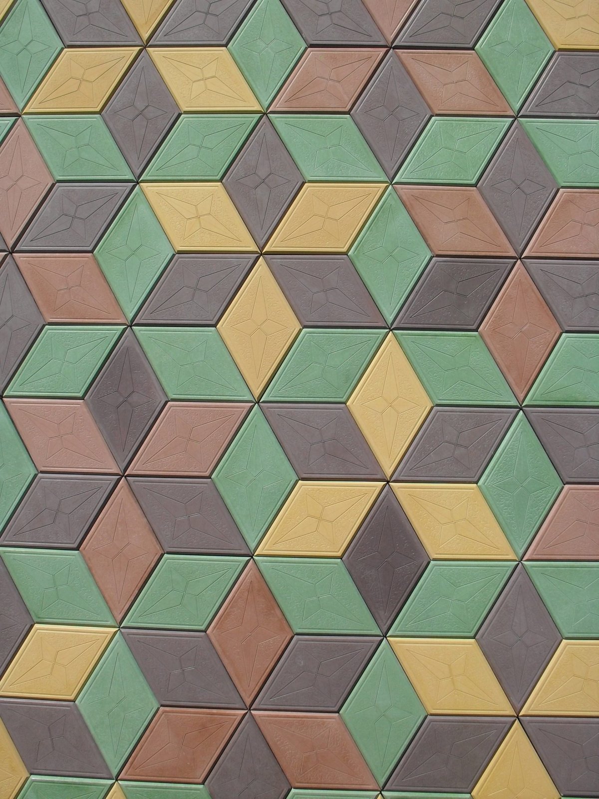 Тротуарная плитка ромб текстура