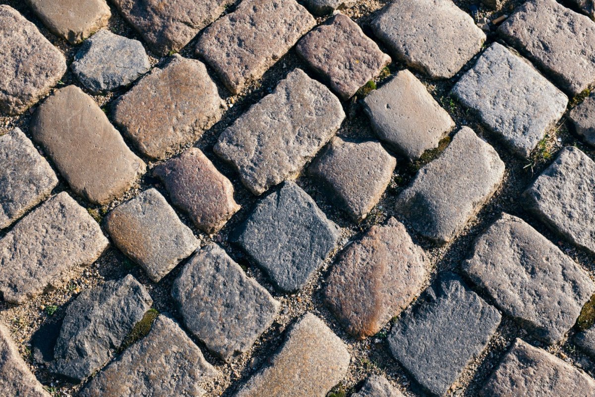 Брусчатка сверху