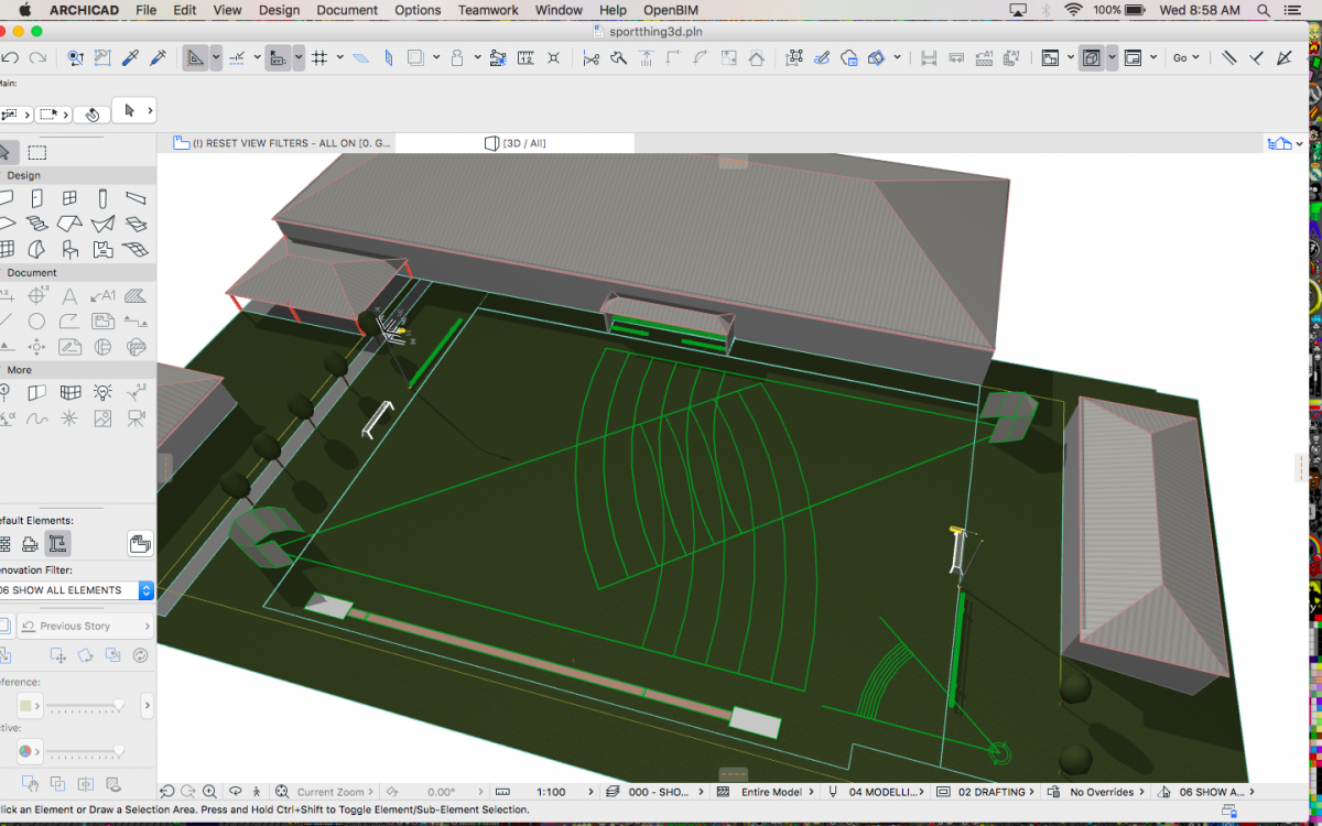 3д документ архикад