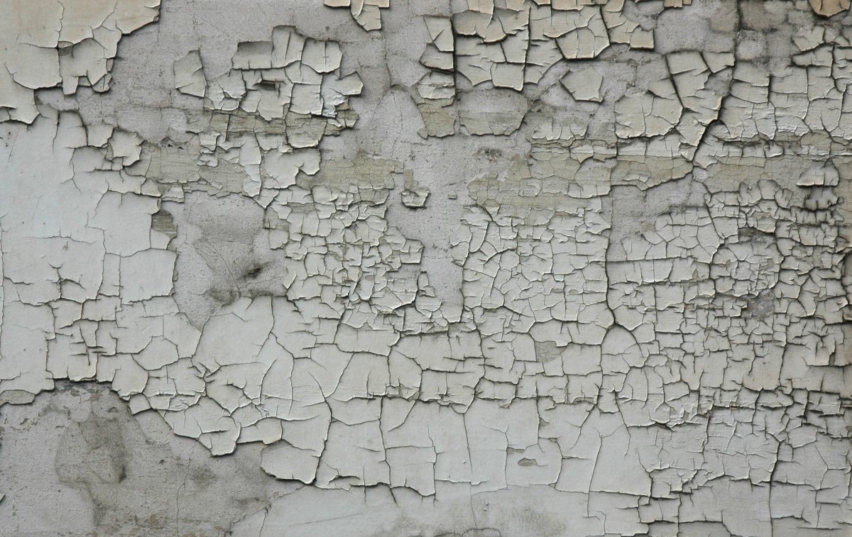 Старая краска на стене