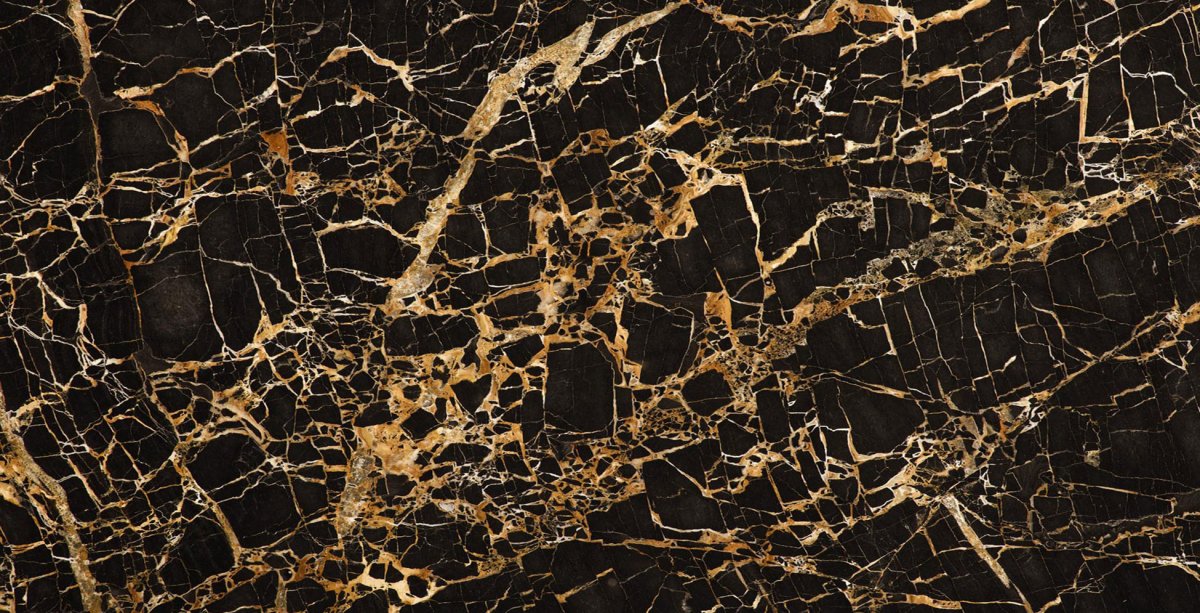 Черный мрамор с золотом