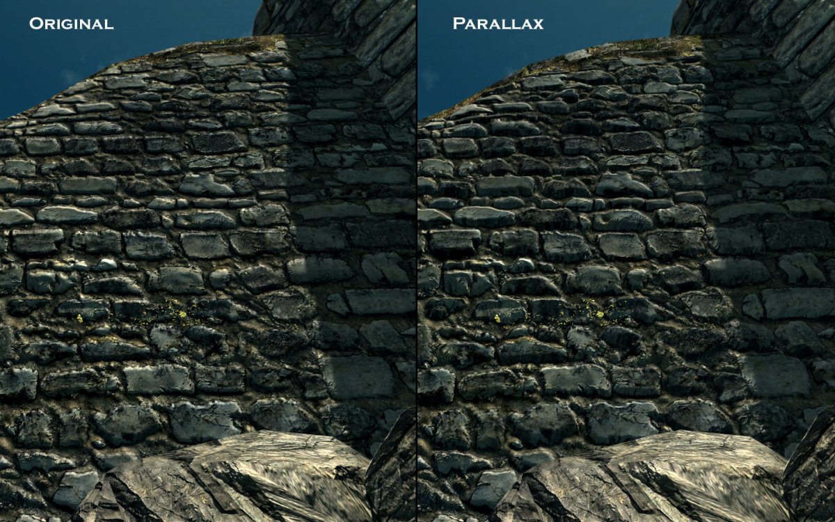 Скайрим тесселяция