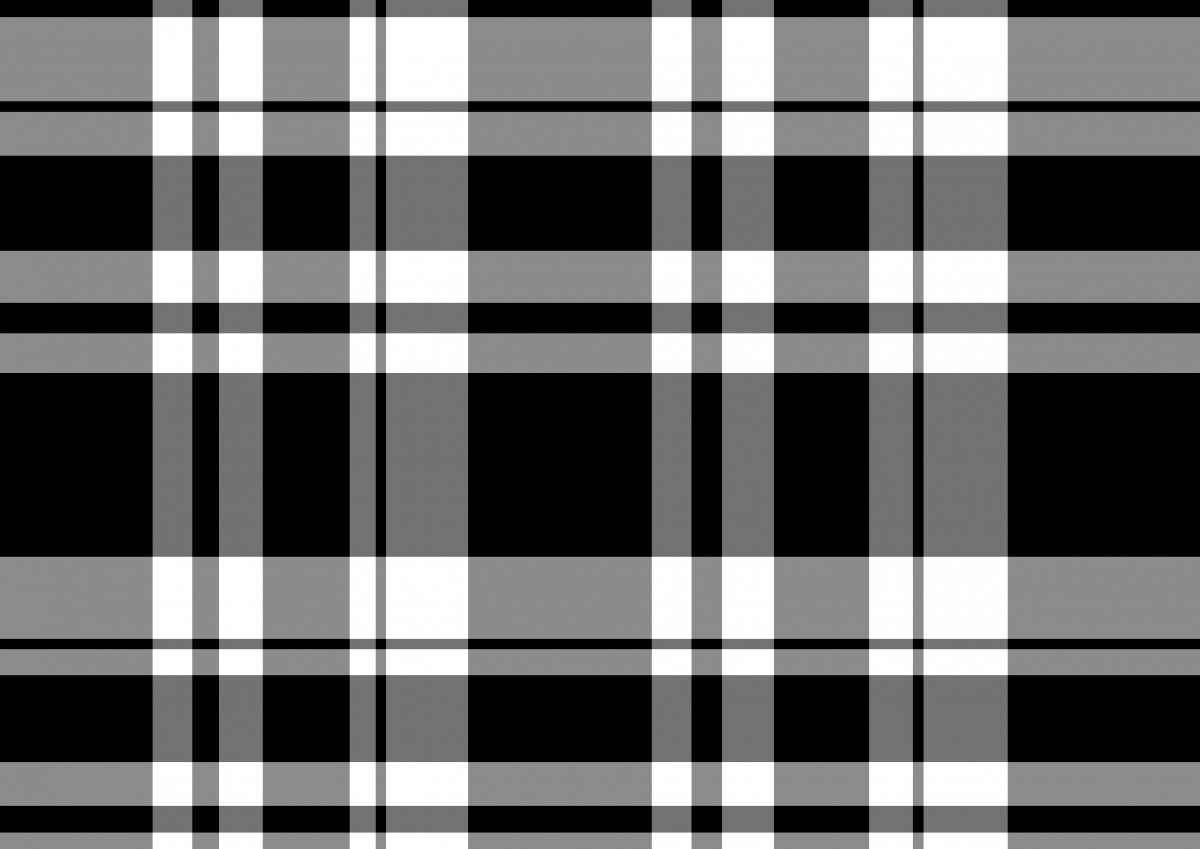 Клетчатая ткань черно белая