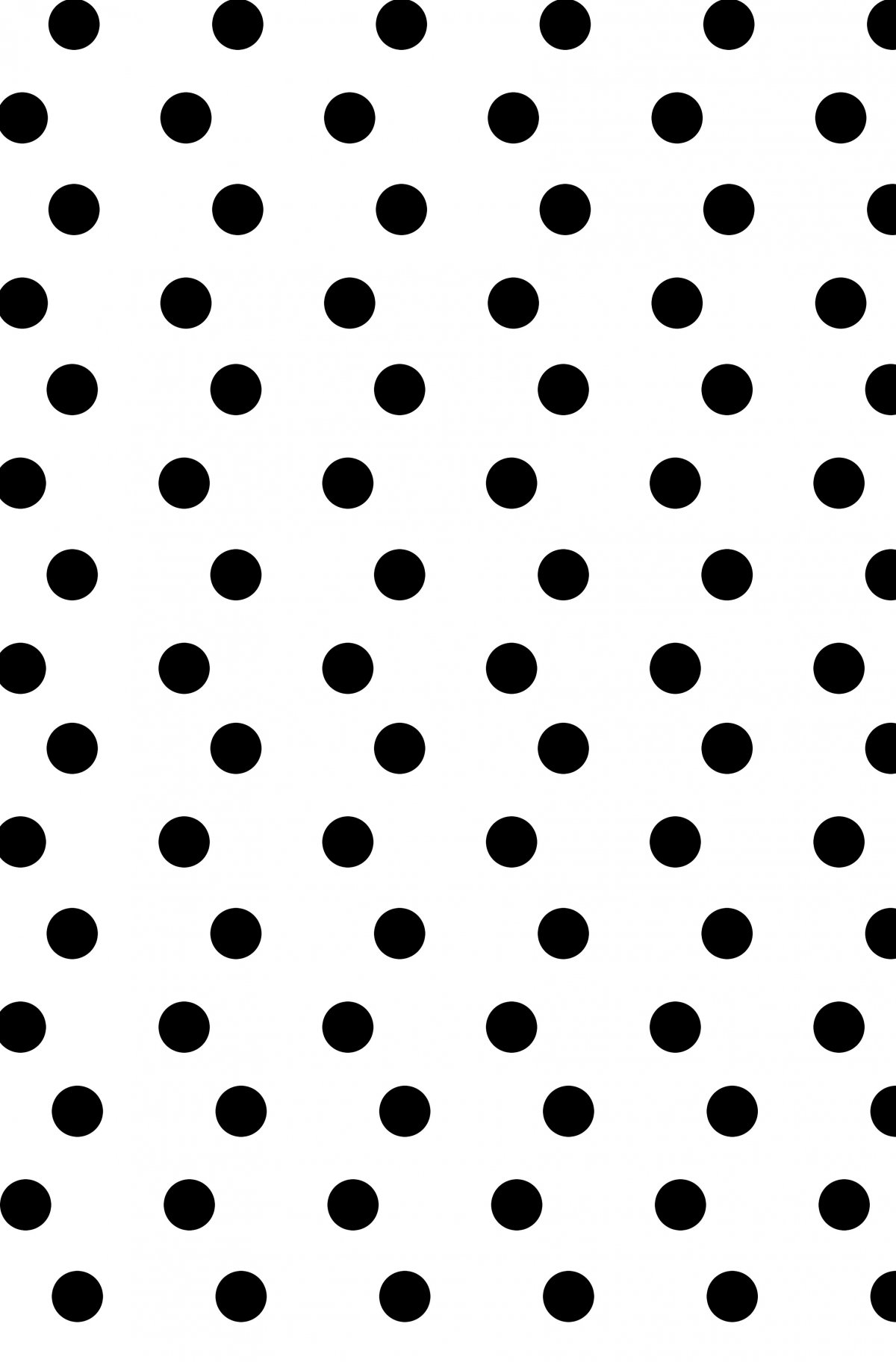 Черно белый горох