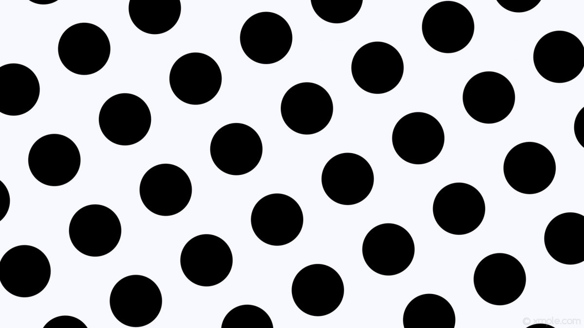 Красный фон в черный горошек