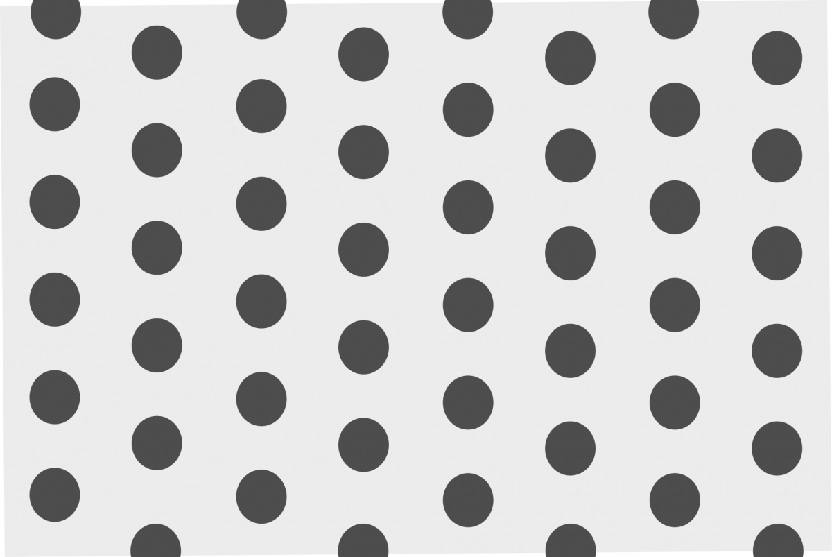 Черно белый узор горошек