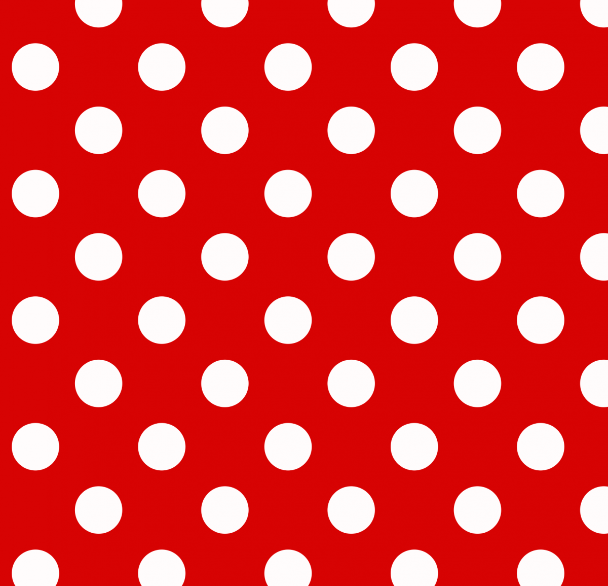 Принт горох красный