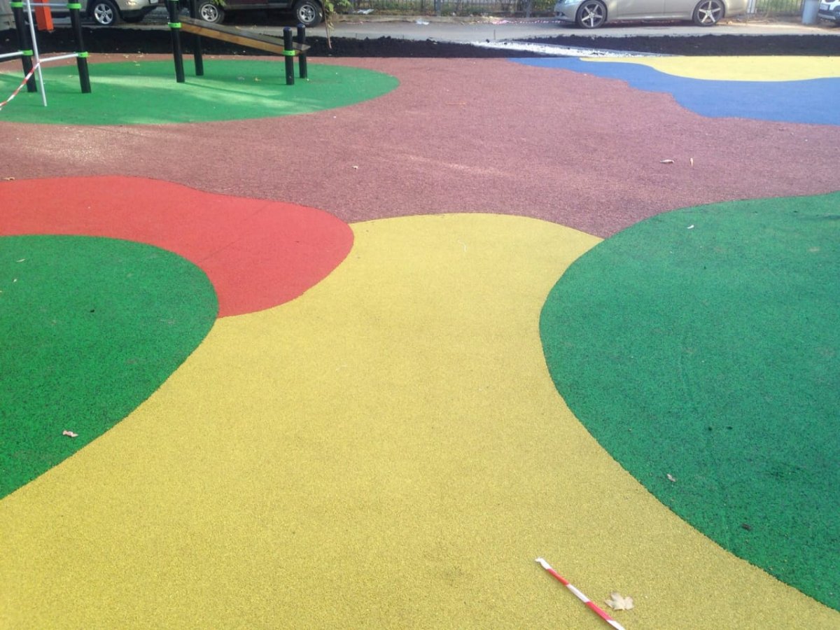 Мягкое резиновое покрытие