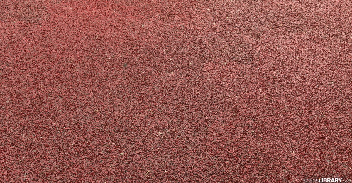 Красное резиновое покрытие