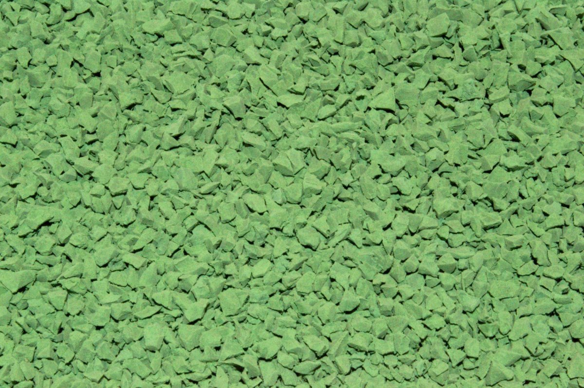 RAL 6032 резиновая крошка