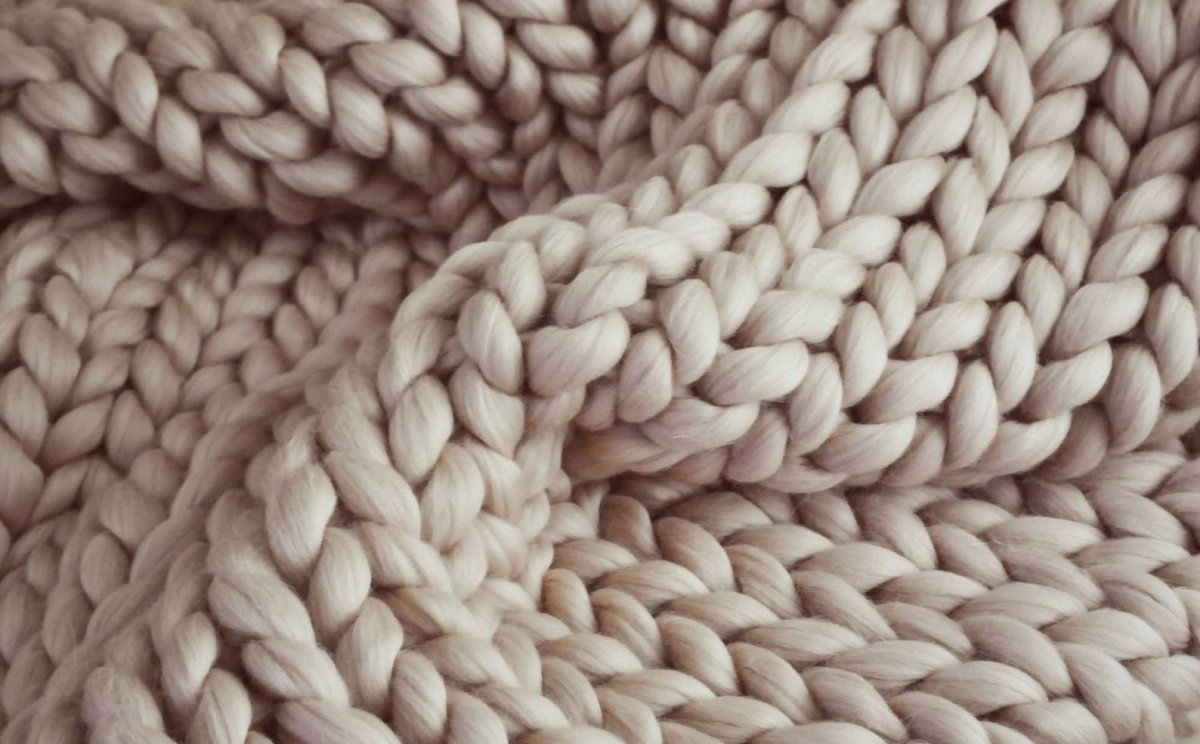 Текстура вязаной ткани