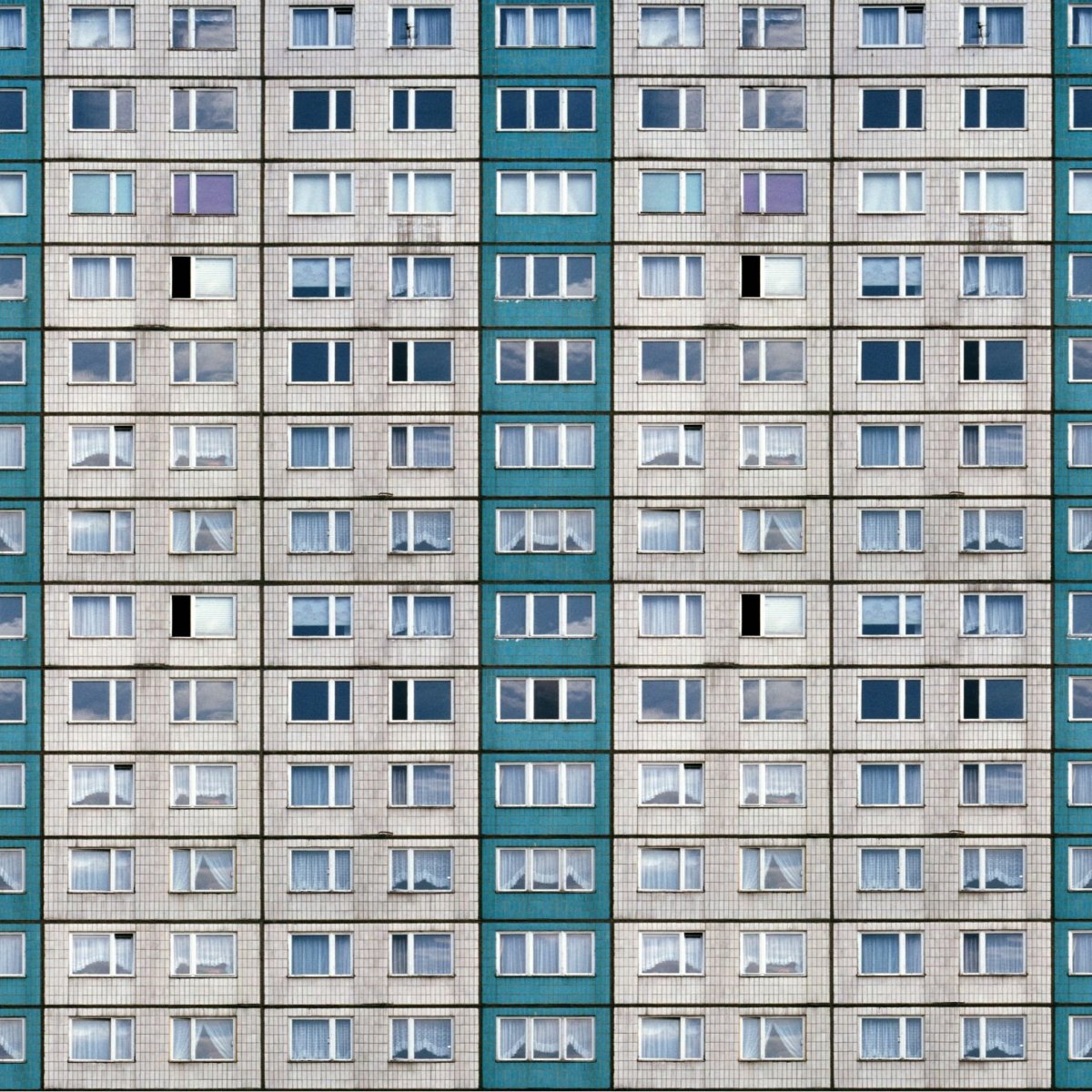 Панельный дом фасад