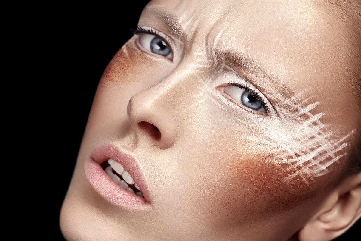 Глянцевая кожа лица