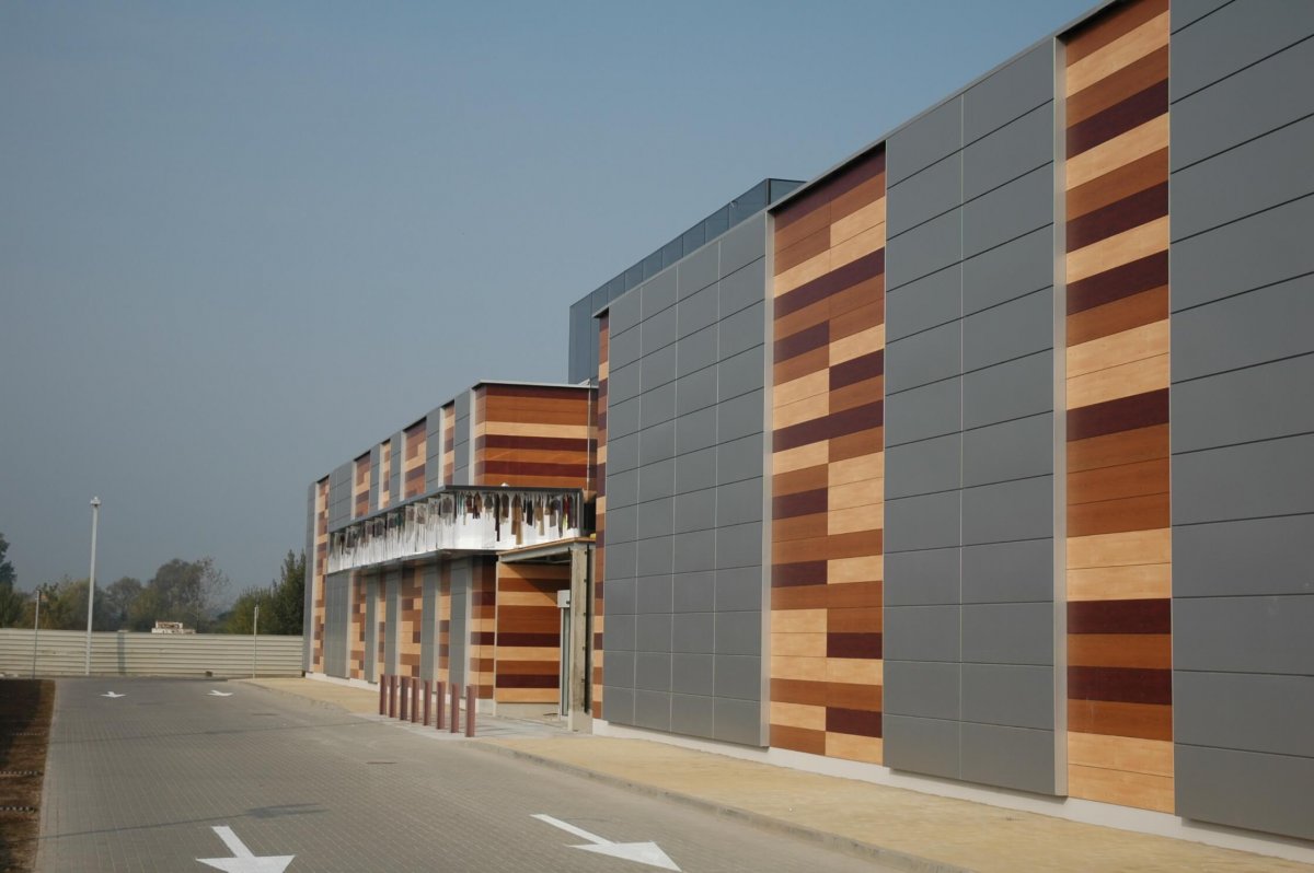 Красный сайдинг текстура