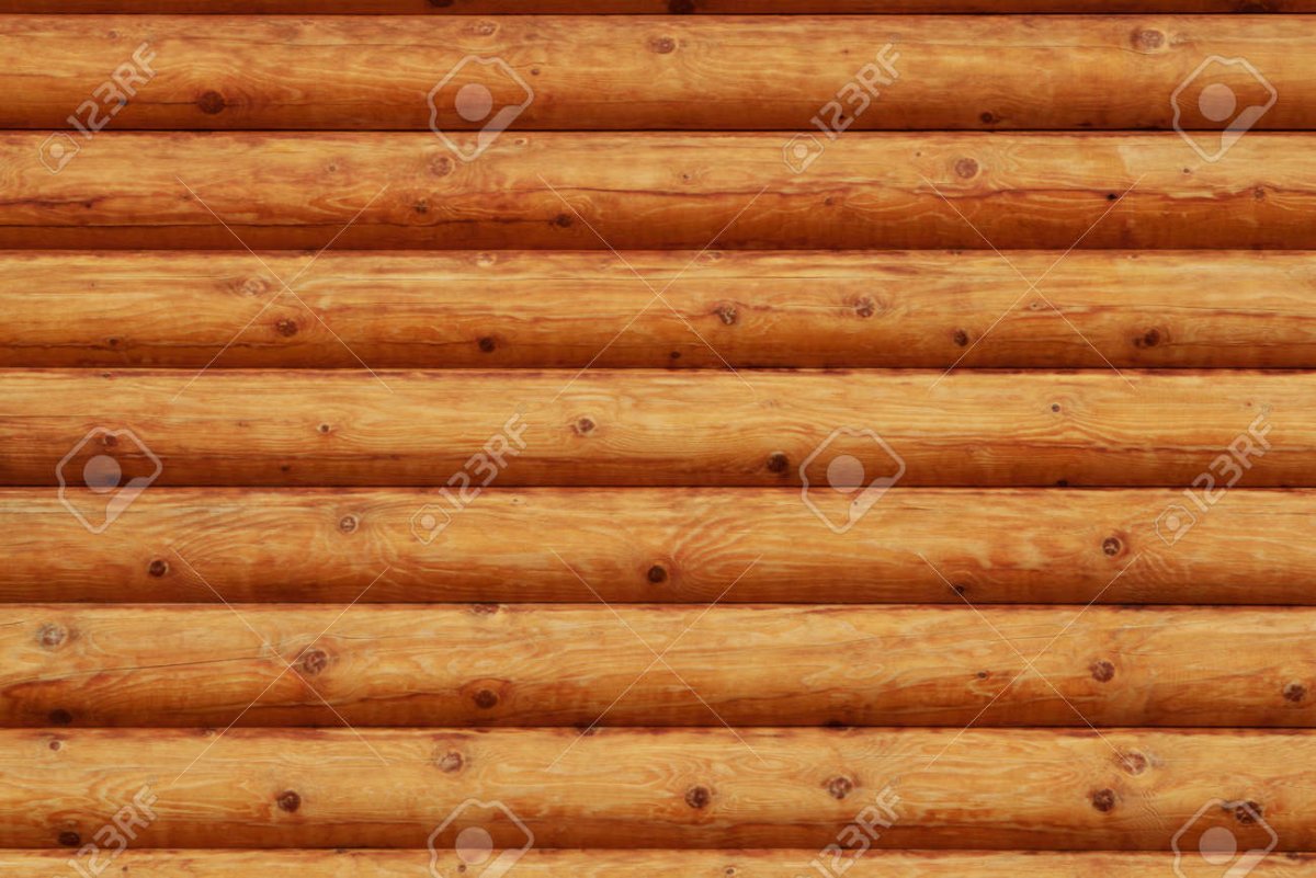 Оцилиндрованное бревно текстура