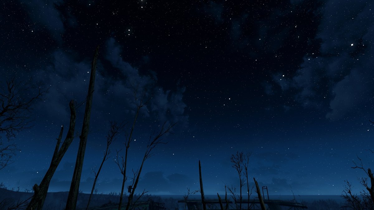 Ночное небо фон