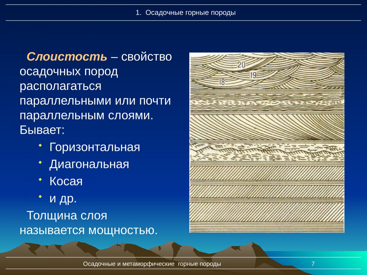 Текстура горных пород