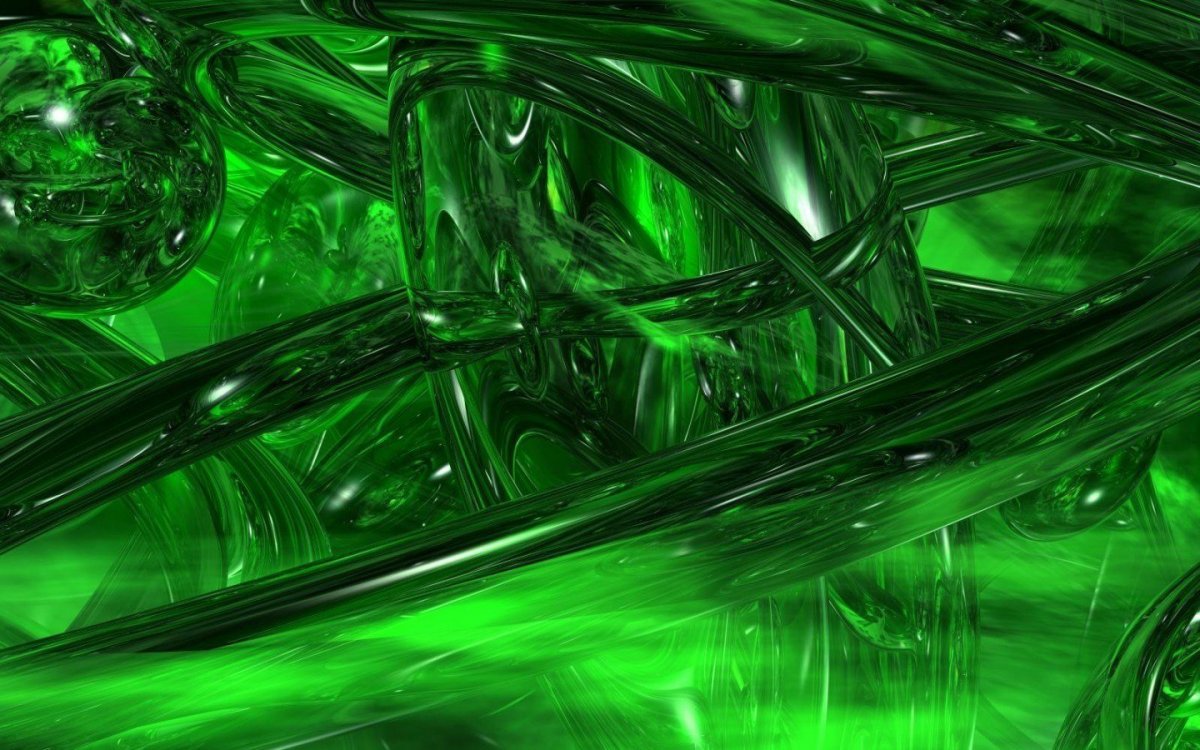 Красивый зеленый