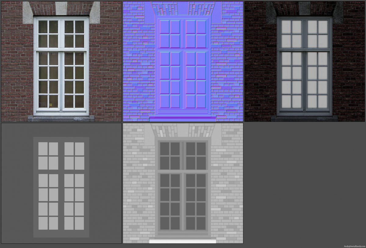 Окно на развертке