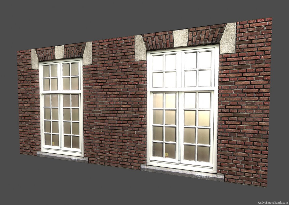 Текстура окна коттеджа