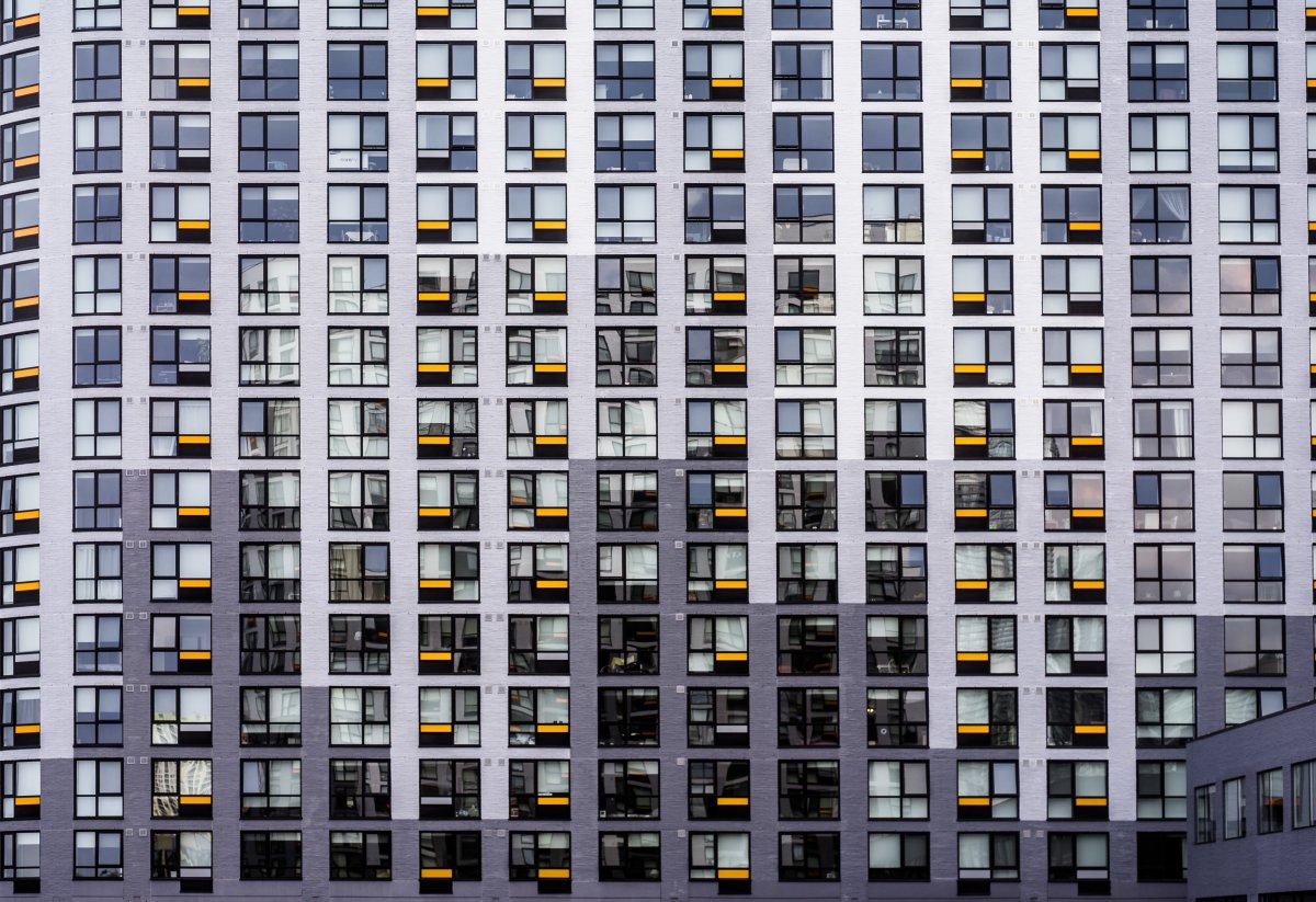 Фасад многоэтажки