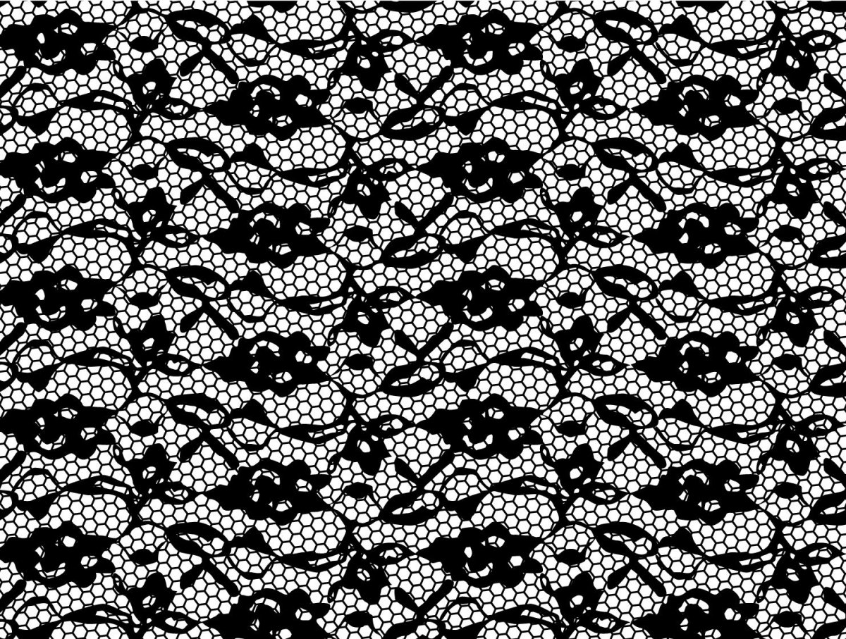 Черное кружево фон