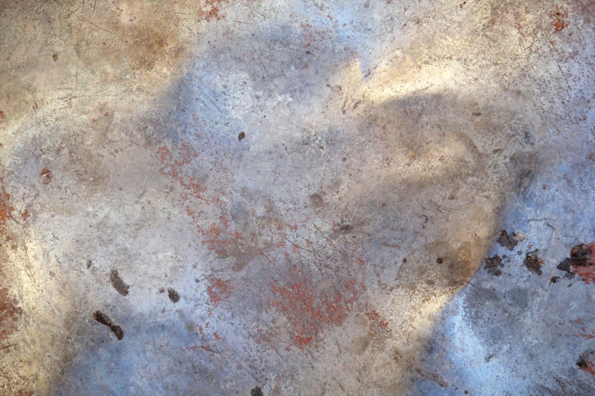 Текстура повреждения металла